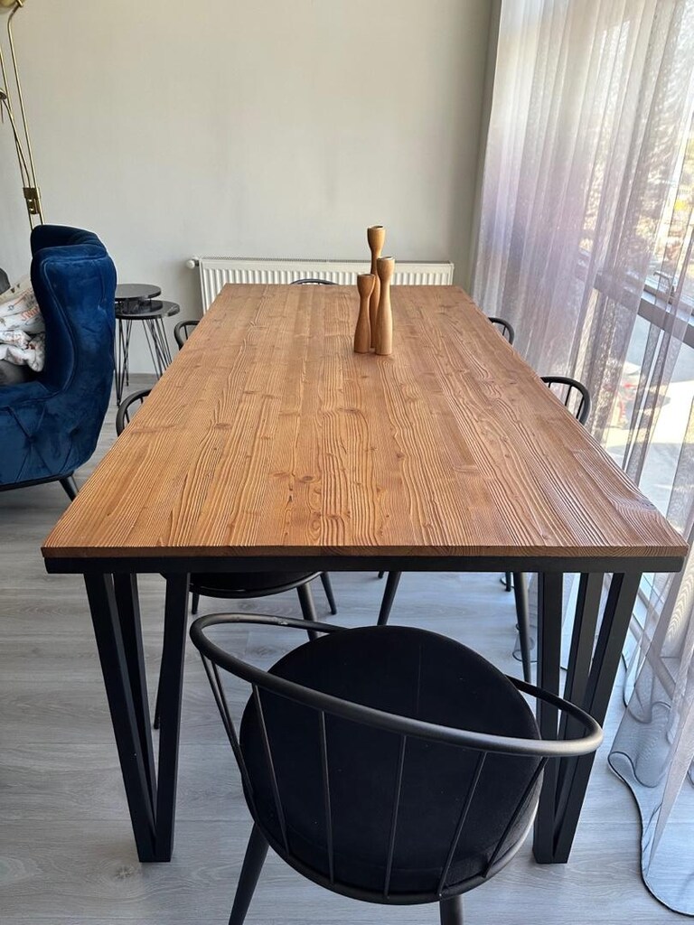 Ahşap yemek masası - 2