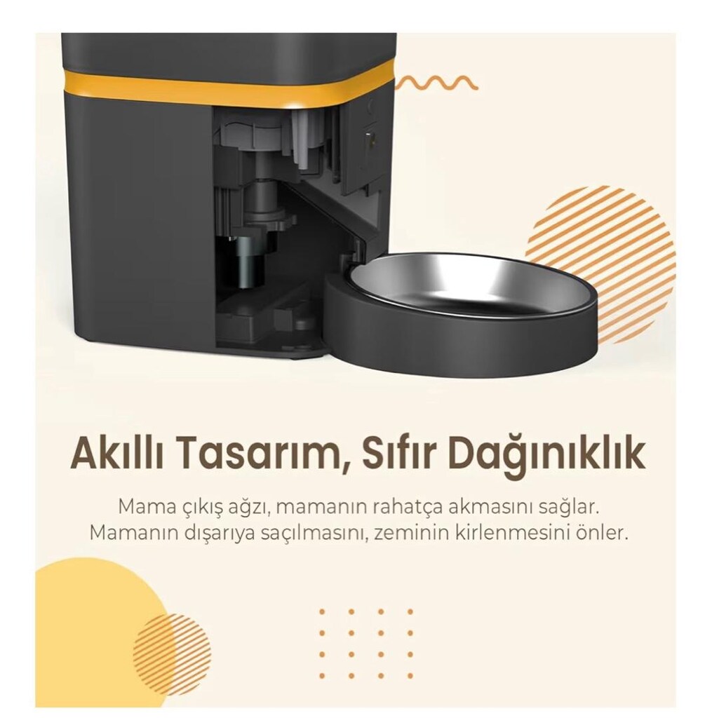 otomatik kedi mama kabı-kutulu hiç açılmadı - 5