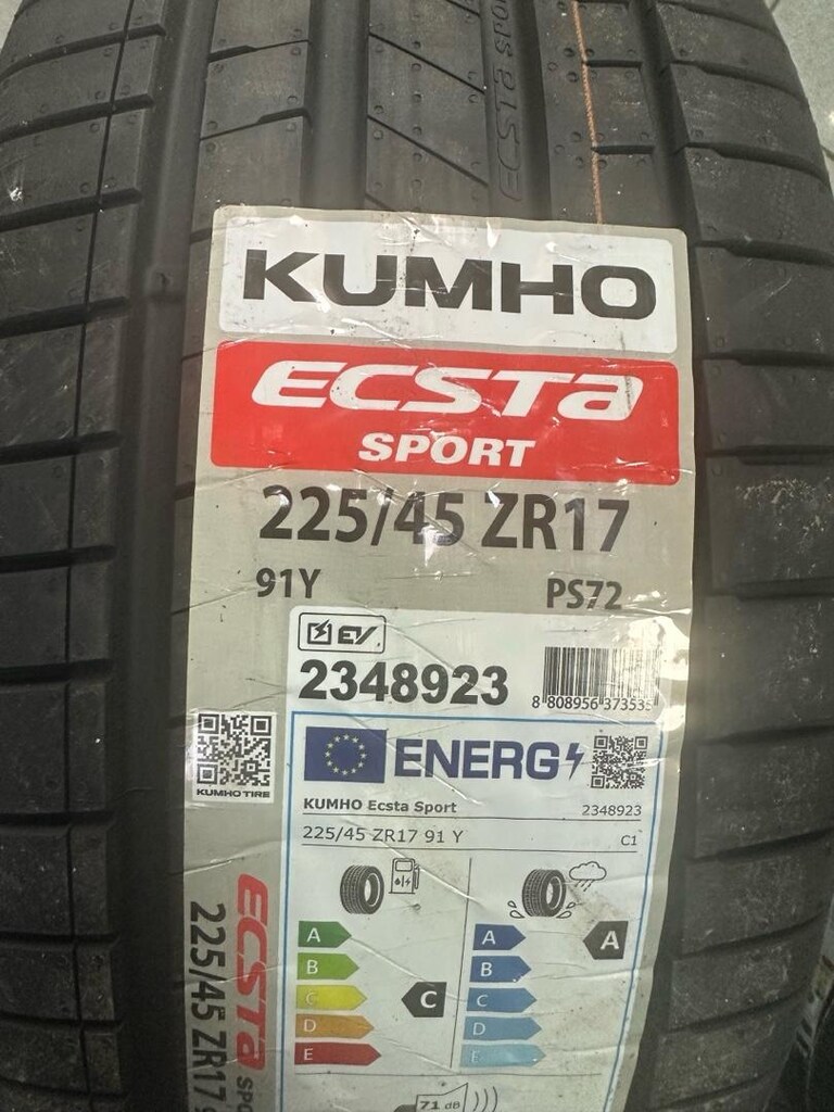 225/45/17 kumho 2026 yazlık - 5