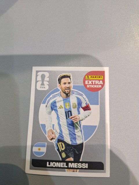 panini messi sticker