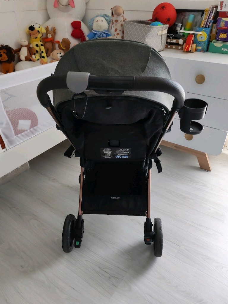 Luxus Hamilton Yeşil Kabin Tipi Bebek Arabası - 4