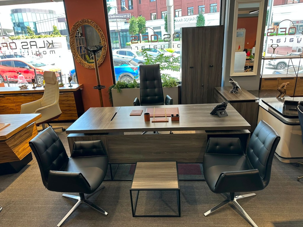 KLAS OFİS ÜSKÜDAR 220x90 cm BÜROTIME YÖNETİCİ TAKIMI - 4