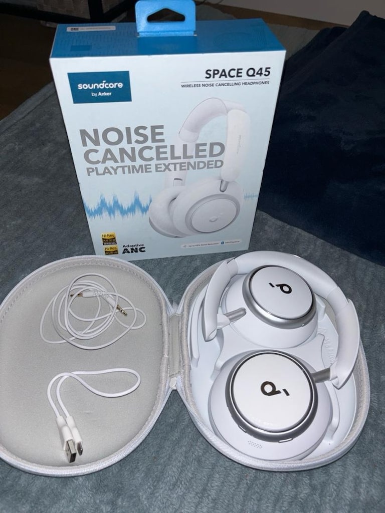 Anker Soundcore Space Q45 ANC Bluetooth Kulaklık – Kutulu, Temiz, DJ K - 2