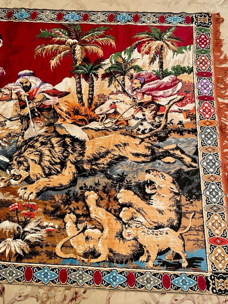 120 x 196 El Dokuma Duvar Halısı ANTİKA - 6