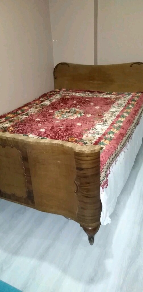 Antika gül ağacı kaplama Yatak odası takımı - 5