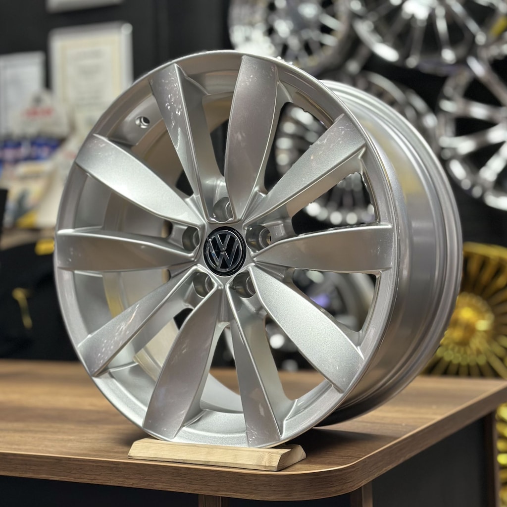 18 inç 5x100 Polo-Egea-Doblo Uyumlu Lugano Jant Modeli Sıfır - 2