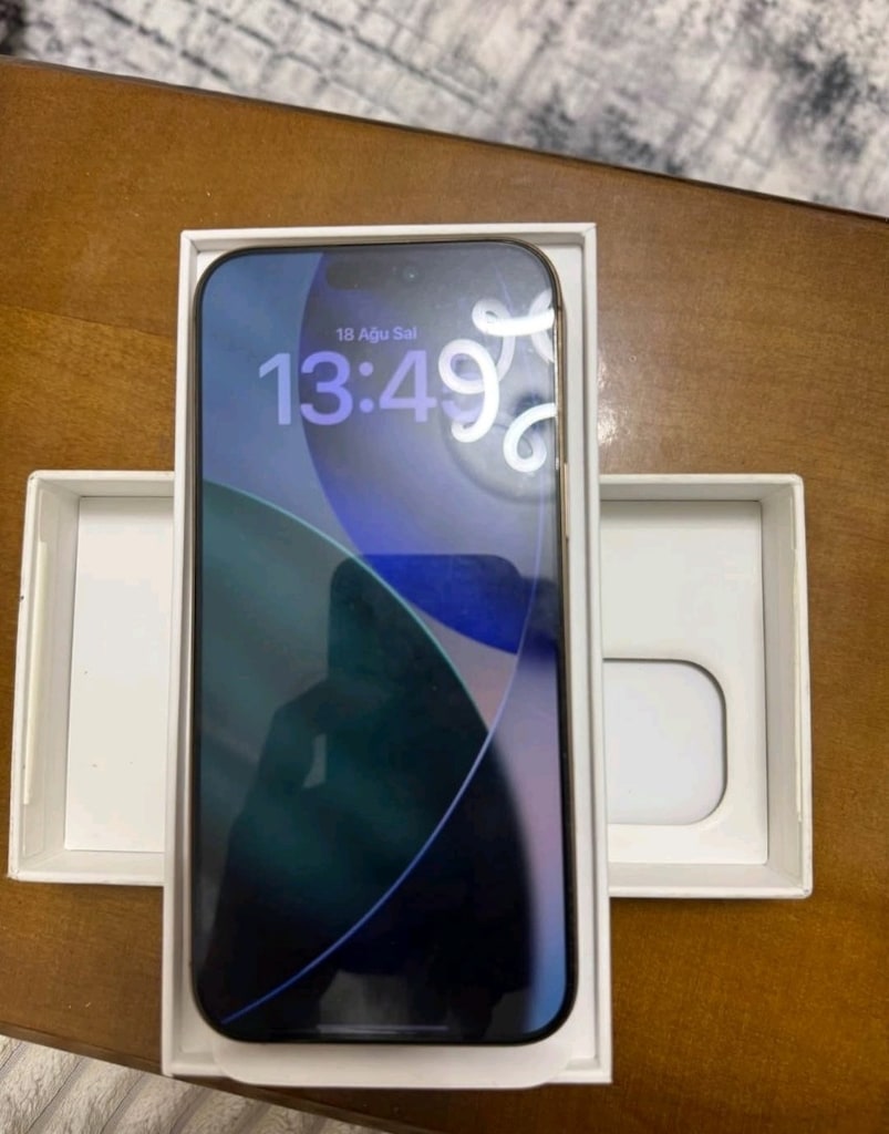 TR İPHONE 16 PRO MAX 256GB NOKTA HATASIZ KUTULU FATURALI - 2