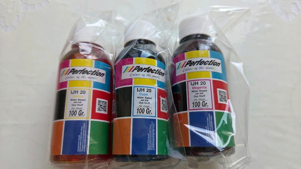 Canon ile uyumlu Renkli Mürekkep Seti 3x100 gr - 2