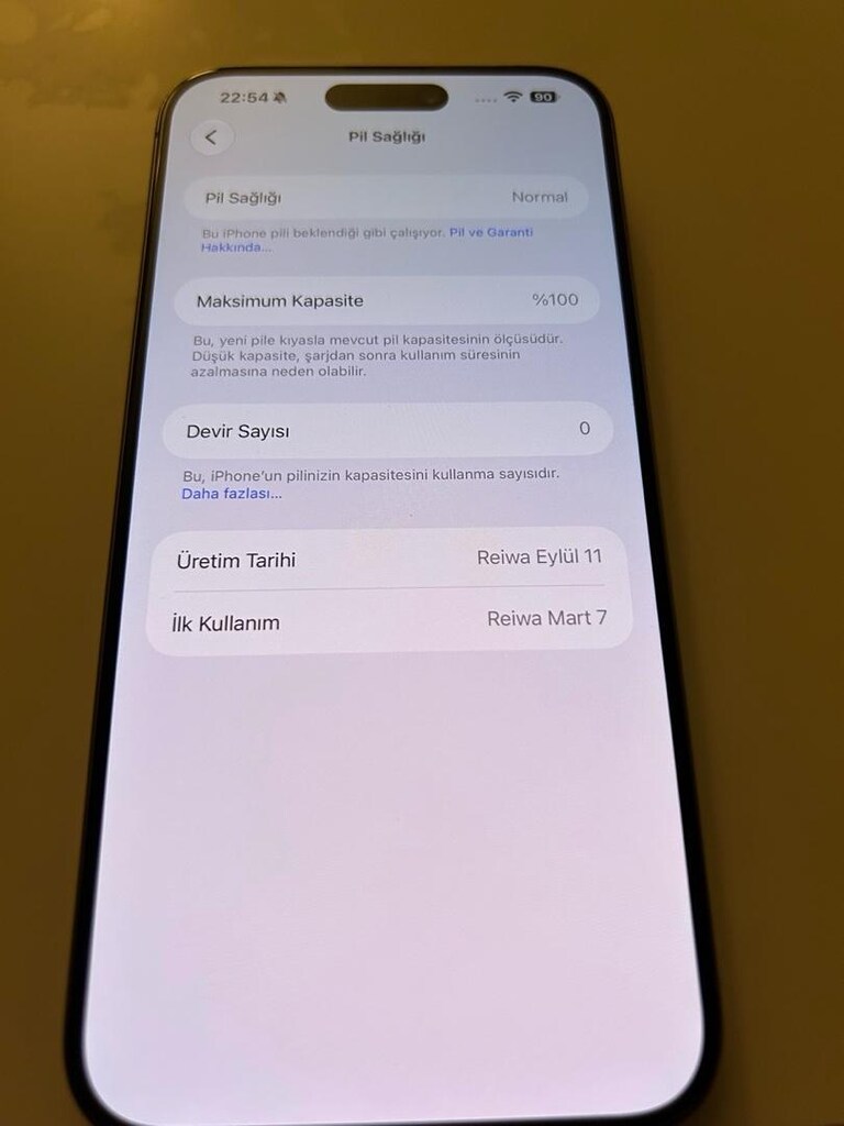 iPhone 15 promax natürel titanyum - 2