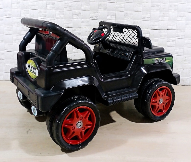 Akülü araba 12 volt çift motorlu aküsü sıfır paketinde - 4