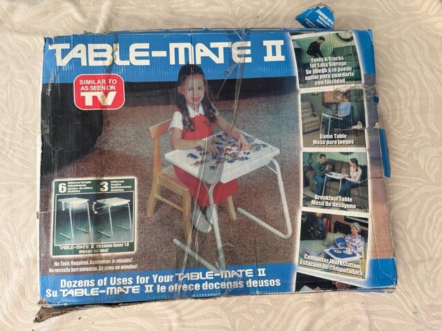 Table-Mate II Katlanabilir Ayarlanabilir Çok Amaçlı Sehpa