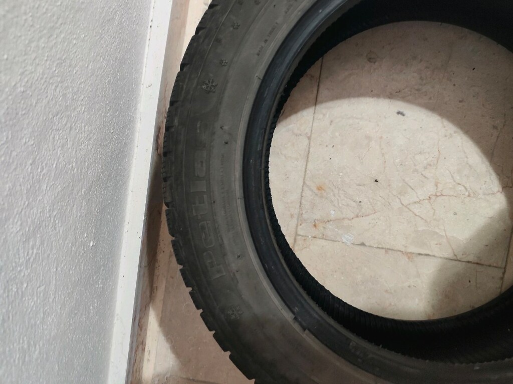 1 ADET PETLAS 195/55/16 kış lastiği temiz - 4