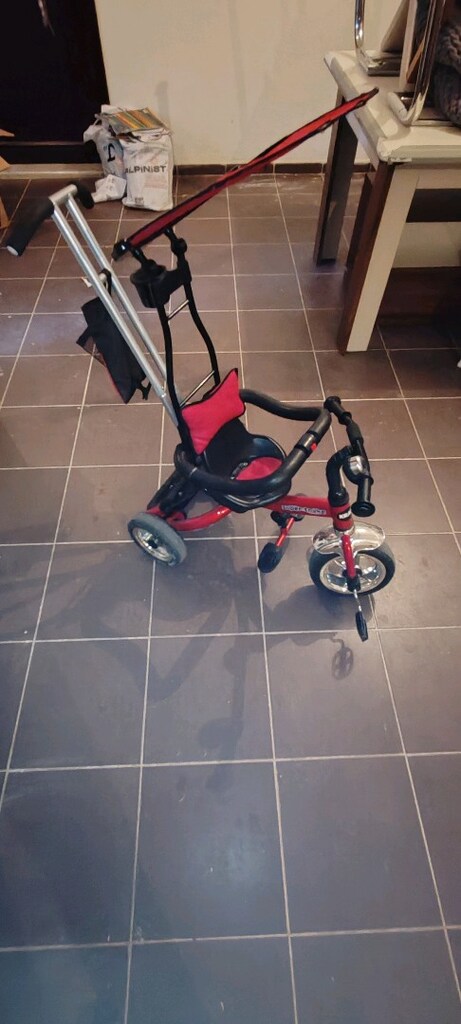 Kraft itmeli Yön Verilebilen 3 Tekerlekli Bisiklet - 2
