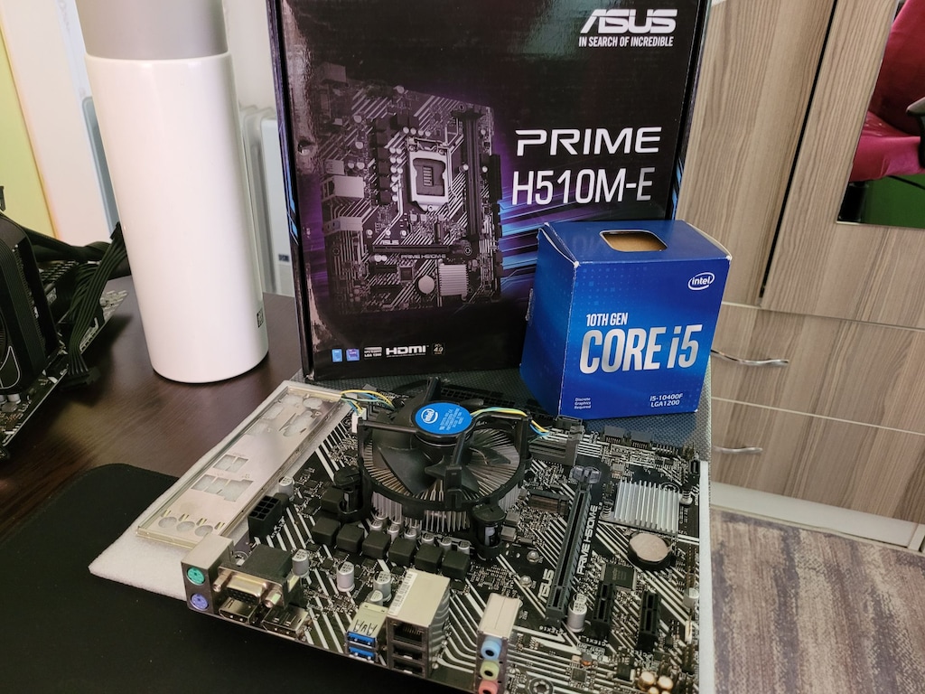 Intel i5 10400F / Asus H510M-E / 5600G Takas OLUR - 2