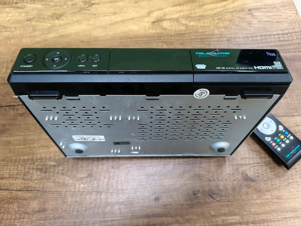 Next HC-12 Teledünya Kablo TV Alıcısı + Kumanda (Çalışır Durumda) - 3
