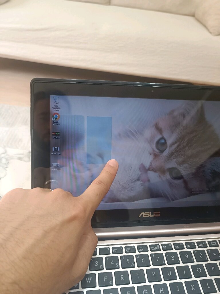 Asus Laptop - Dokunmatik Ekran - SSD - 2