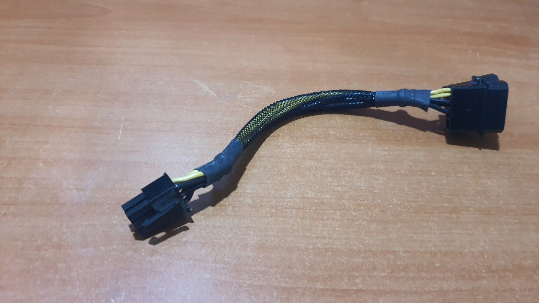 6 pin ekran kartı güç kablosu - 3
