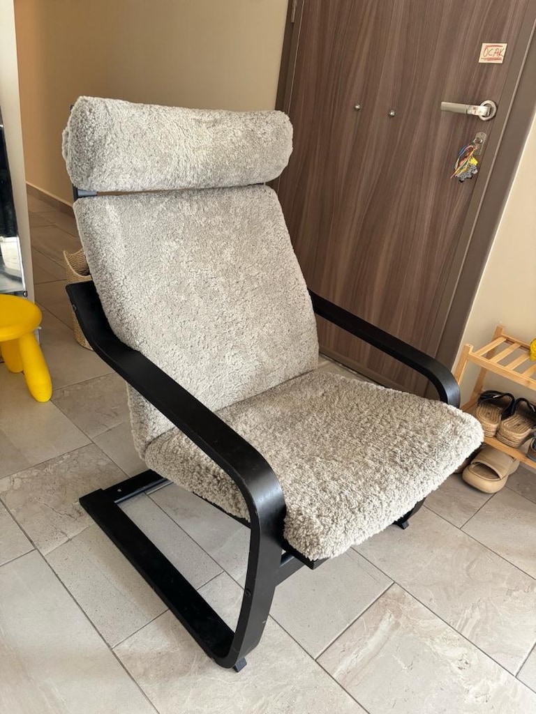 ikea sallanan, peluş koltuk - 4