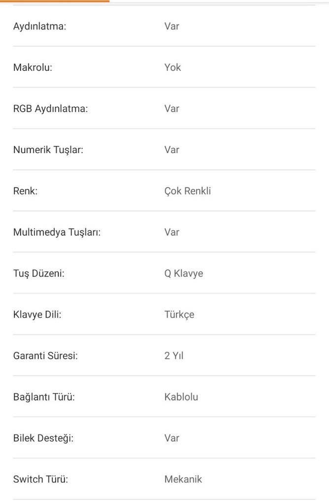 TUF GEMİNG K.1 RGB MEKANİK KABLOLU KLAVYE ACIKLAMAYI OKUYUNUZ - 4