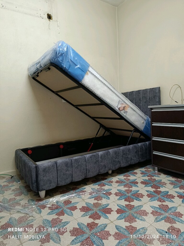 90x190 BAZA BAŞLIK YATAK - 2