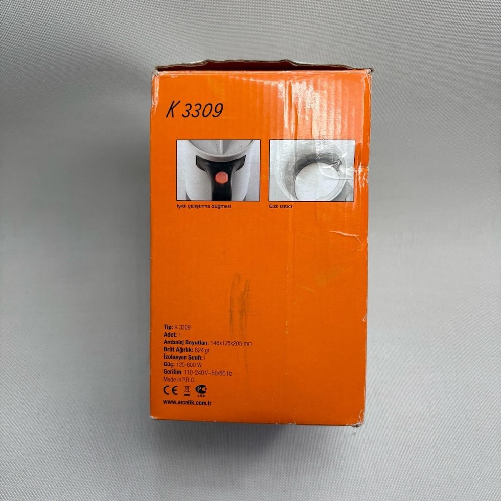 Arçelik seyahat tiki kartle su ısıtıcı 500ml - 3