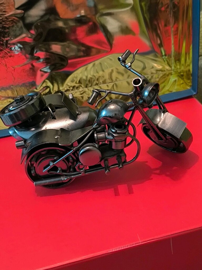 Dekor Motosiklet Vintage - 2