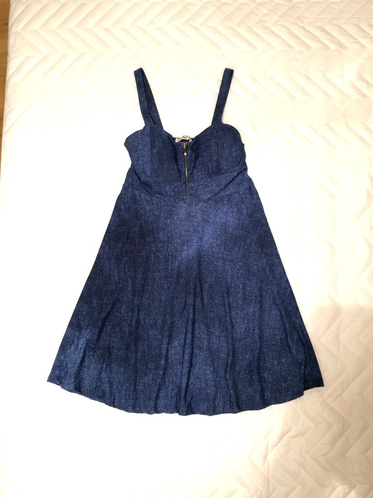 Kot Görünümlü Mini Elbise - 3