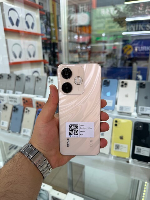 XİAOMİ REDMİ 13X 256GB GOLD YD!