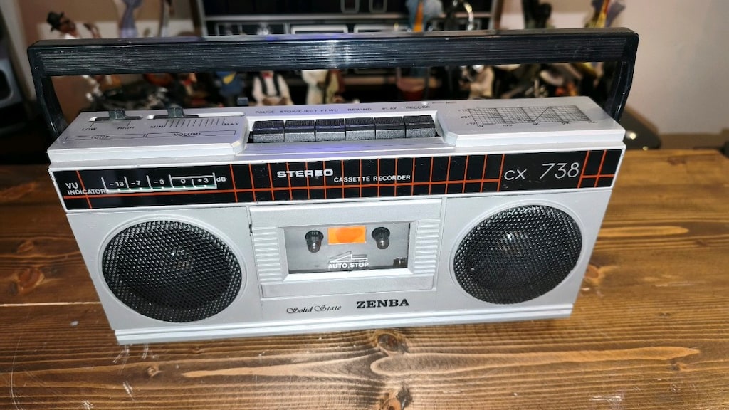 dönem yerli üretim stereo vintage teyp kaset çalar ( gürplas) - 3