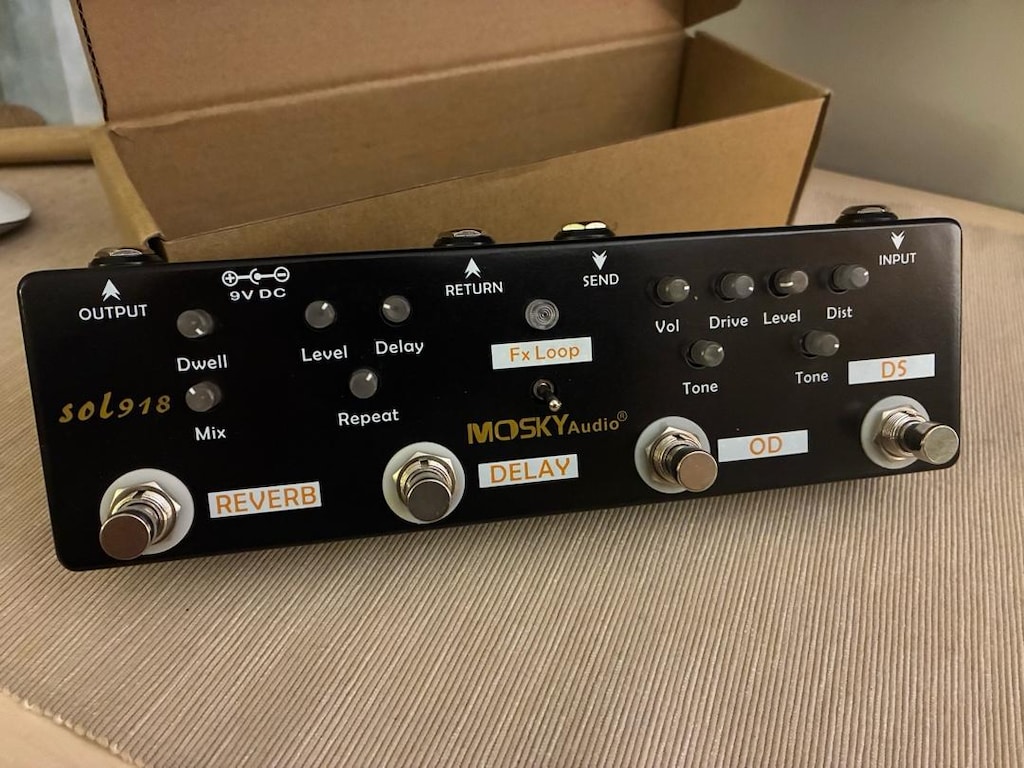 Mosky Elektro Gitar Efekt Pedalı - 3