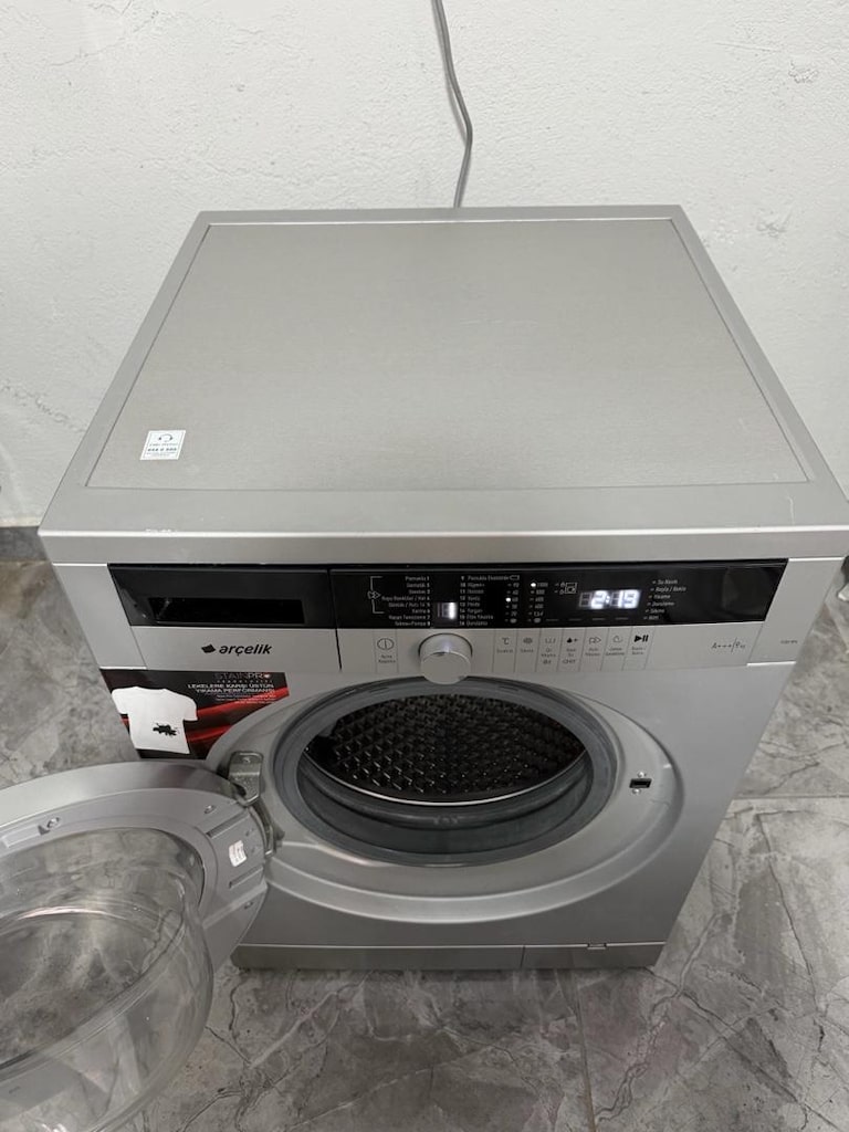 Arçelik 9 kg çamaşır makinesi temiz - 5