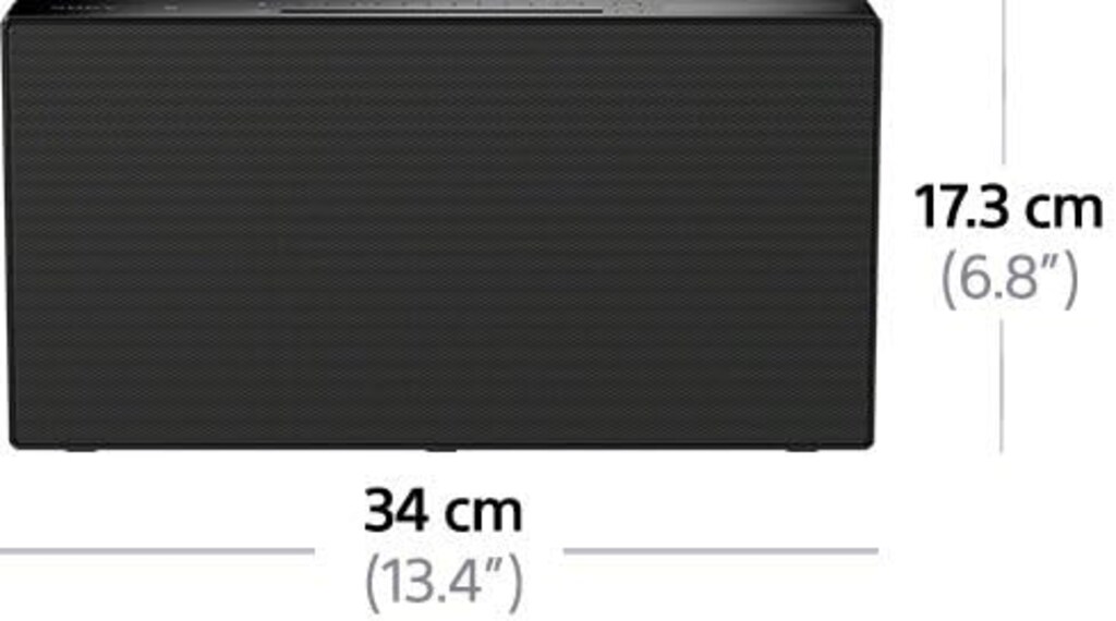 Sony CMT-X3CD Micro-HiFi System (CD, USB, Bluetooth, 20 Watt) - 4
