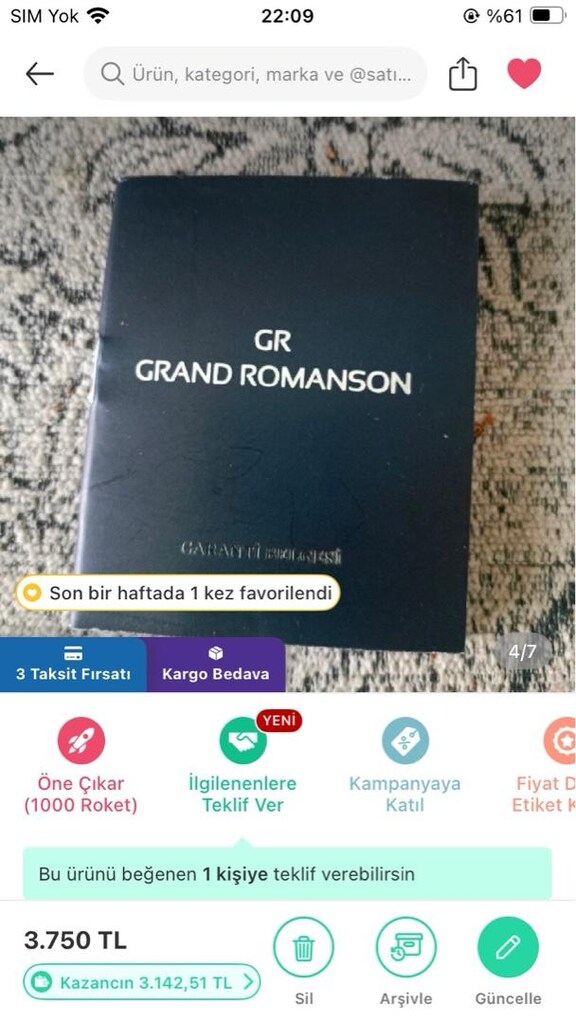ORİJİNAL GARANTİLİ MARKA SAAT - 4
