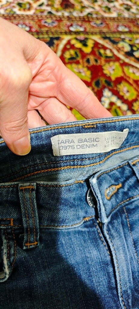 Zara Likralı Jean, kot pantolon — görsel 4/6