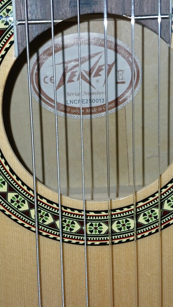 Peavey Marka Sıfır Klasik gitar - 3