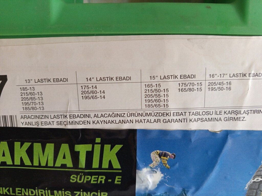 takmatik araç zinciri zincir - 4