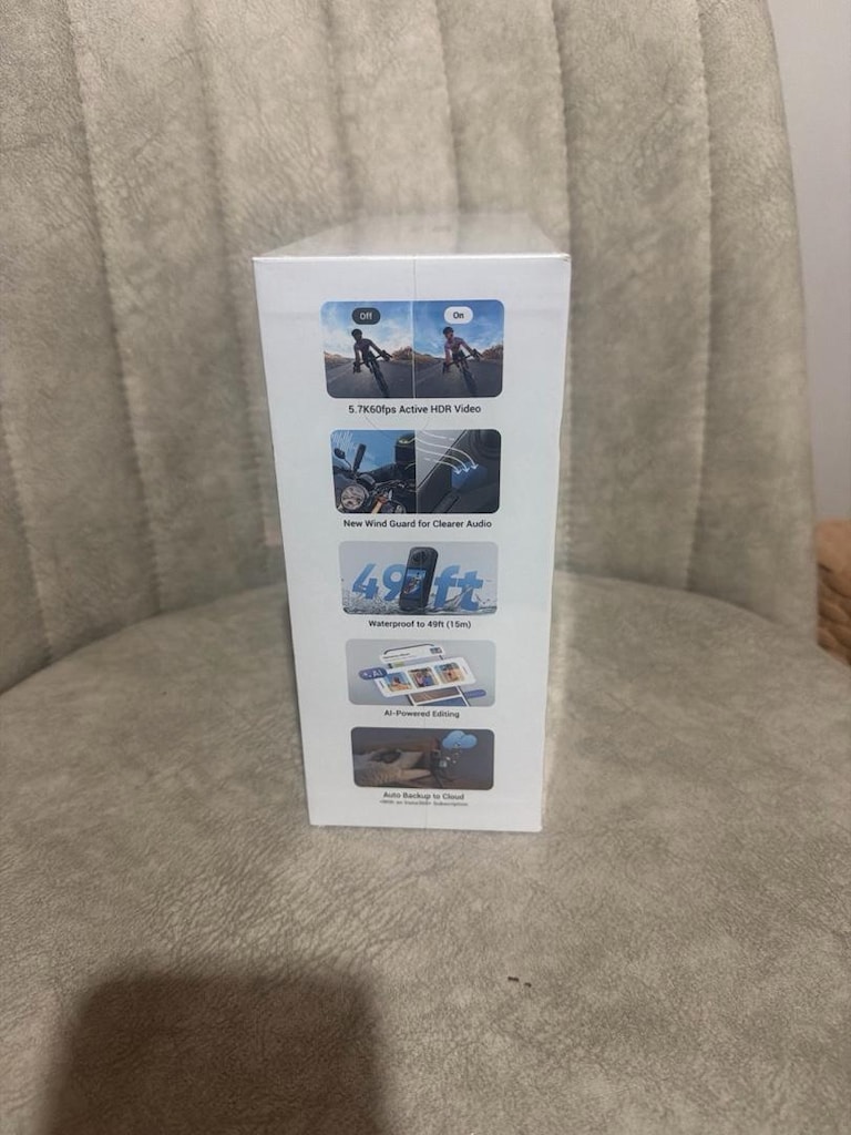 Insta360 X5 8K 360° Kamera Essentials Bundle – Sıfır, Kutulu - 3