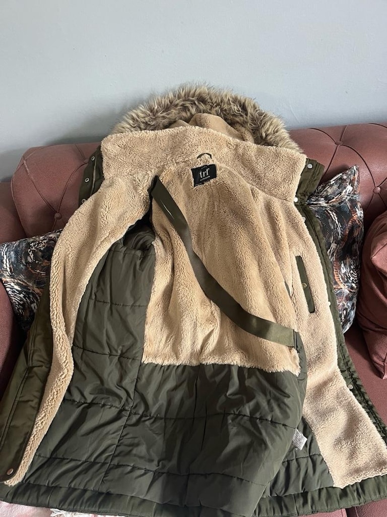 zara kürklü mont - 2