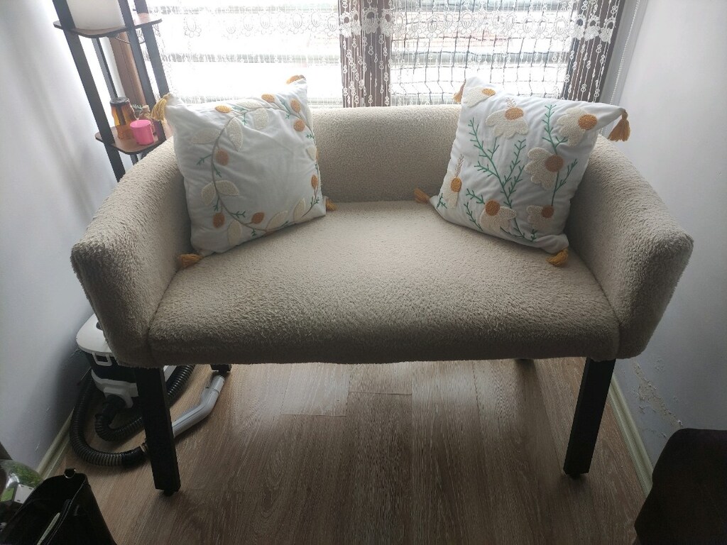 2 adet 2'li Berjer Salon/Ofis/Cafe/Oturma odası koltukları - 3