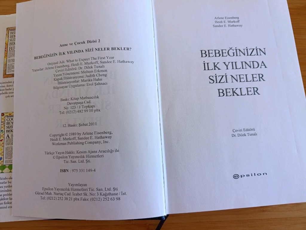 Bebek bakım kitapları - Bebek fotoları çerçevesi hediyeli - 3