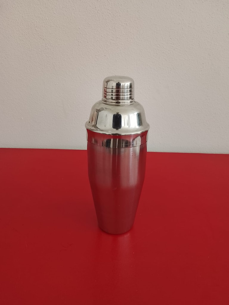 18/10 Paslanmaz Çelik Kokteyl Shaker (3 Parça Tam Set - Çok Temiz) - 4