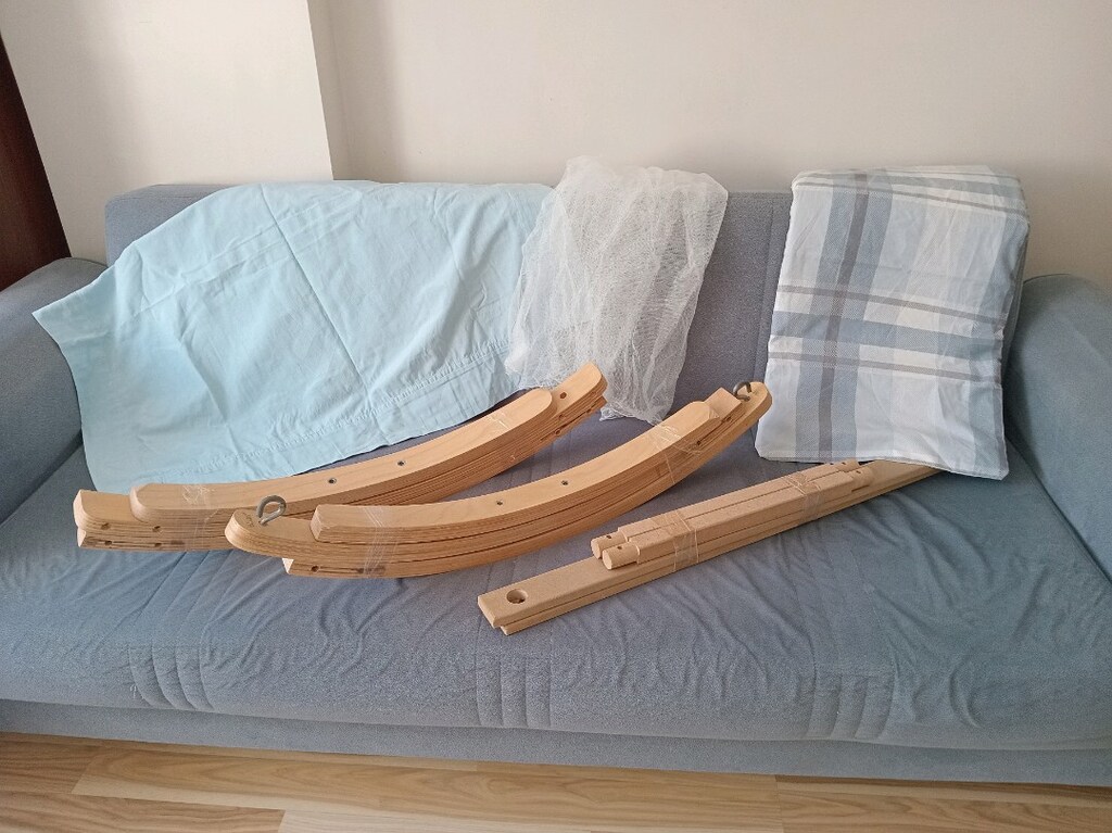 Bebek Beşiği TOPLU SATIŞ Ikea bebek beşiği yatağı arabası ve hamak - 8