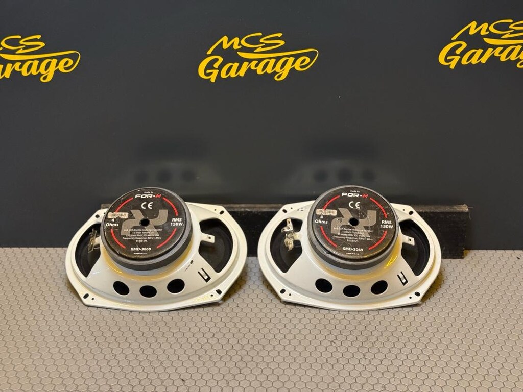 For x 300 w 150 Rms Oval Midrange - 4