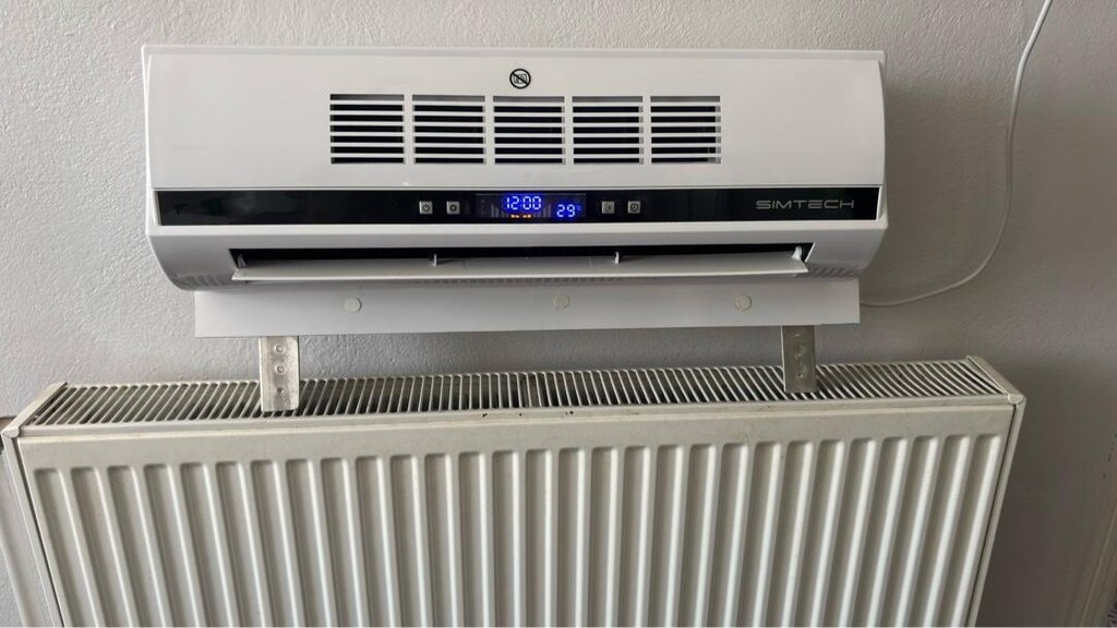 Simtech Duvar Tipi Vantilatör LED Işıklı Soğutma - 5