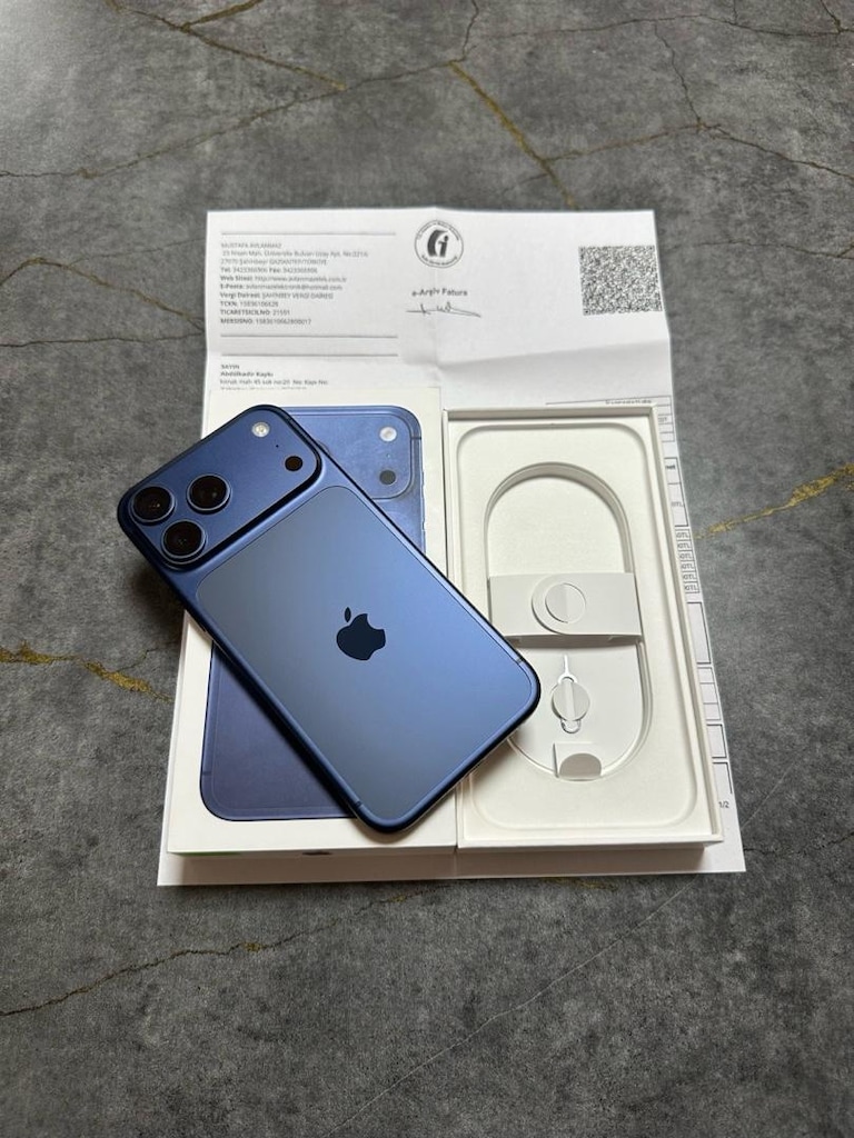 iPhone 17 pro max yurtiçi kutulu faturalı 18 ay garantili pil 99 - 5