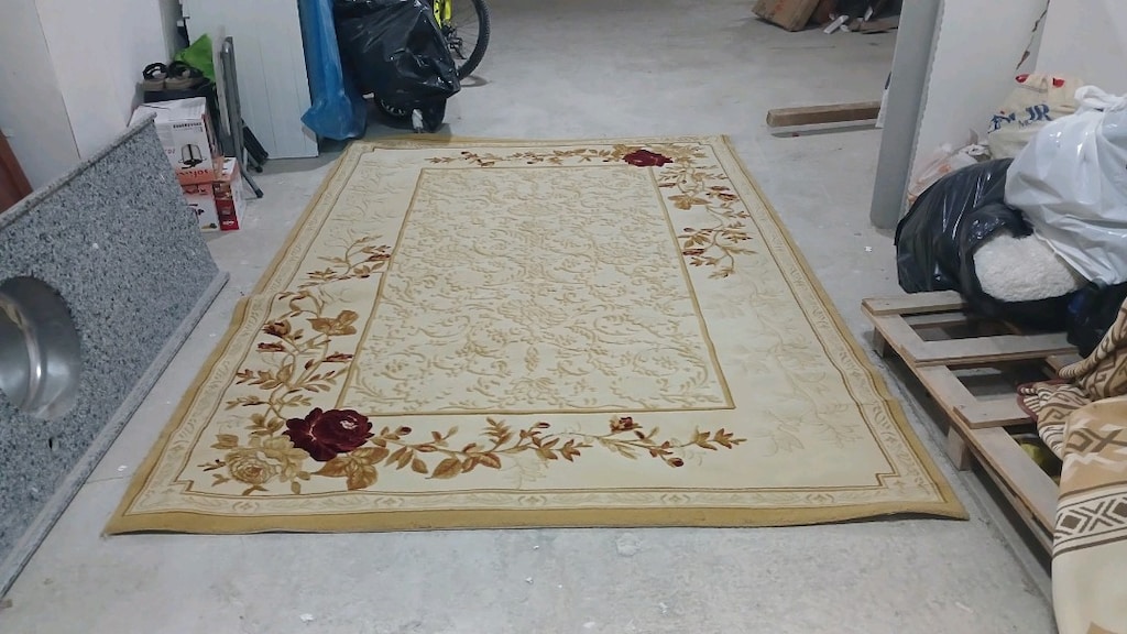 FIRSAT! 6 m² İpek Mekik Halı Troyka Kabartmalı Salon Halısı - 2