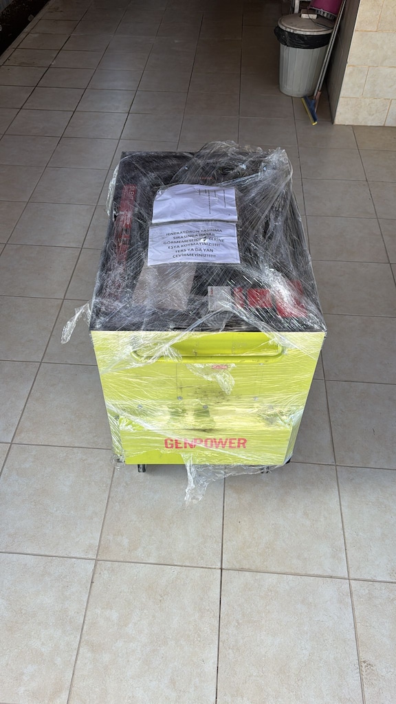 İHTİYAÇ FAZLASI SIFIRDAN FARKSIZ GENPOWER 12KW OTOMATİK KABİNLİ - 6