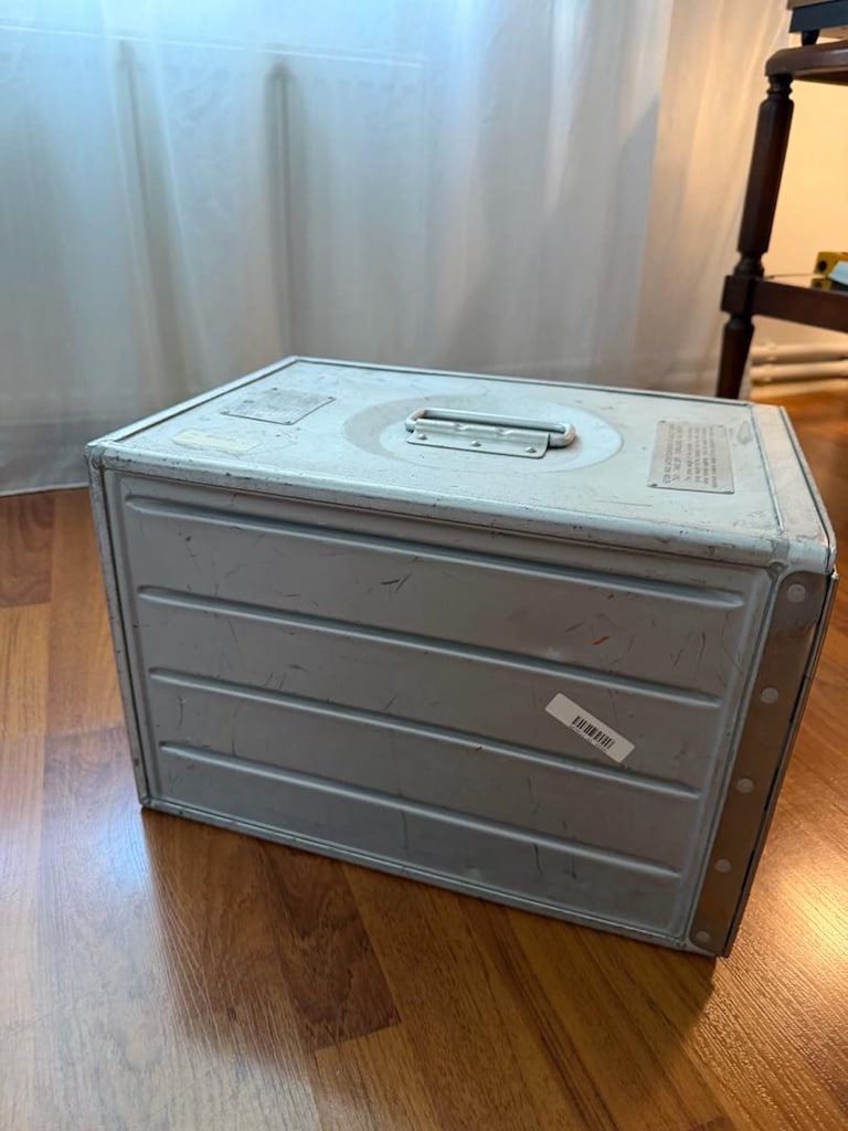 THY Uçak İçi Metal Servis Kutusu Çekmece – Galley Box - 8