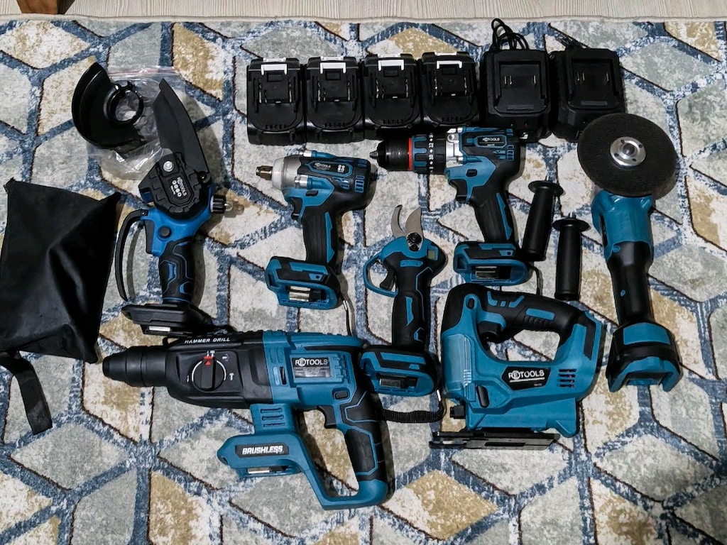 RETEOLS PROFESYONEL KULLANMA UYGUN 7 li SET - 4