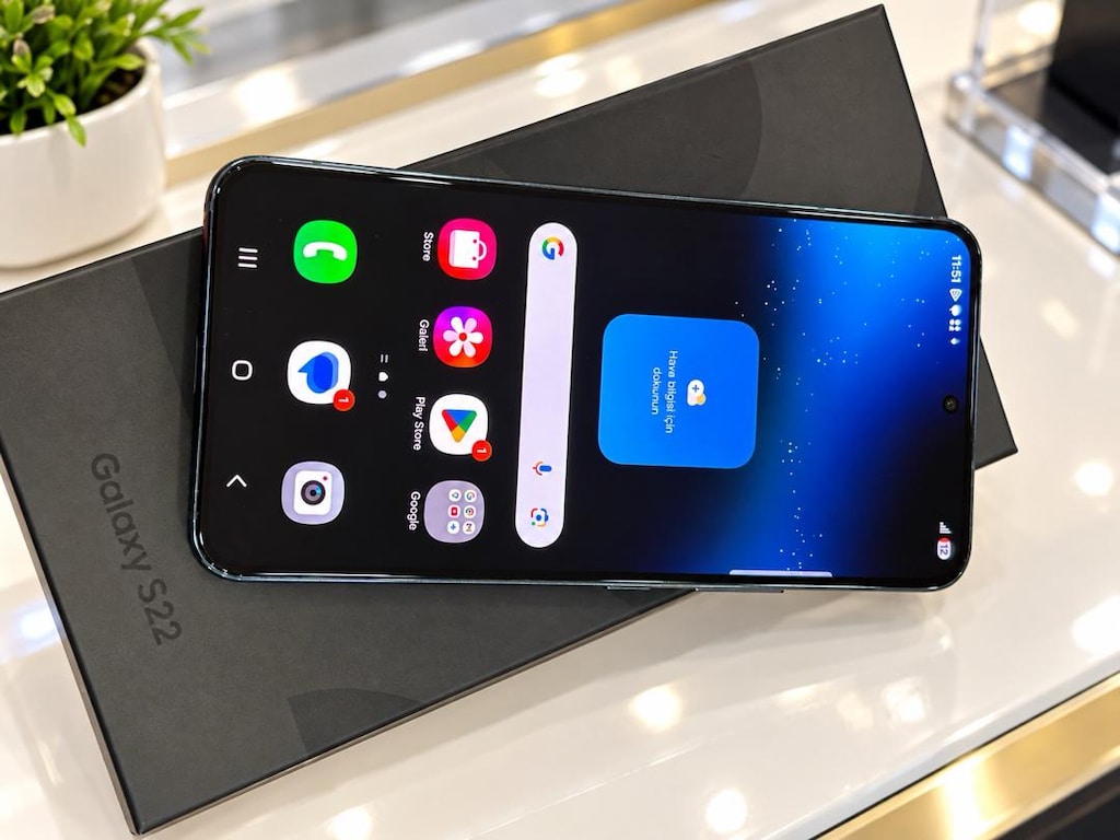 SAMSUNG GALAXY S22 128/8 GB ORJİNAL TR CİHAZI HATASIZ KOZMETİĞİ 10/10 - 3